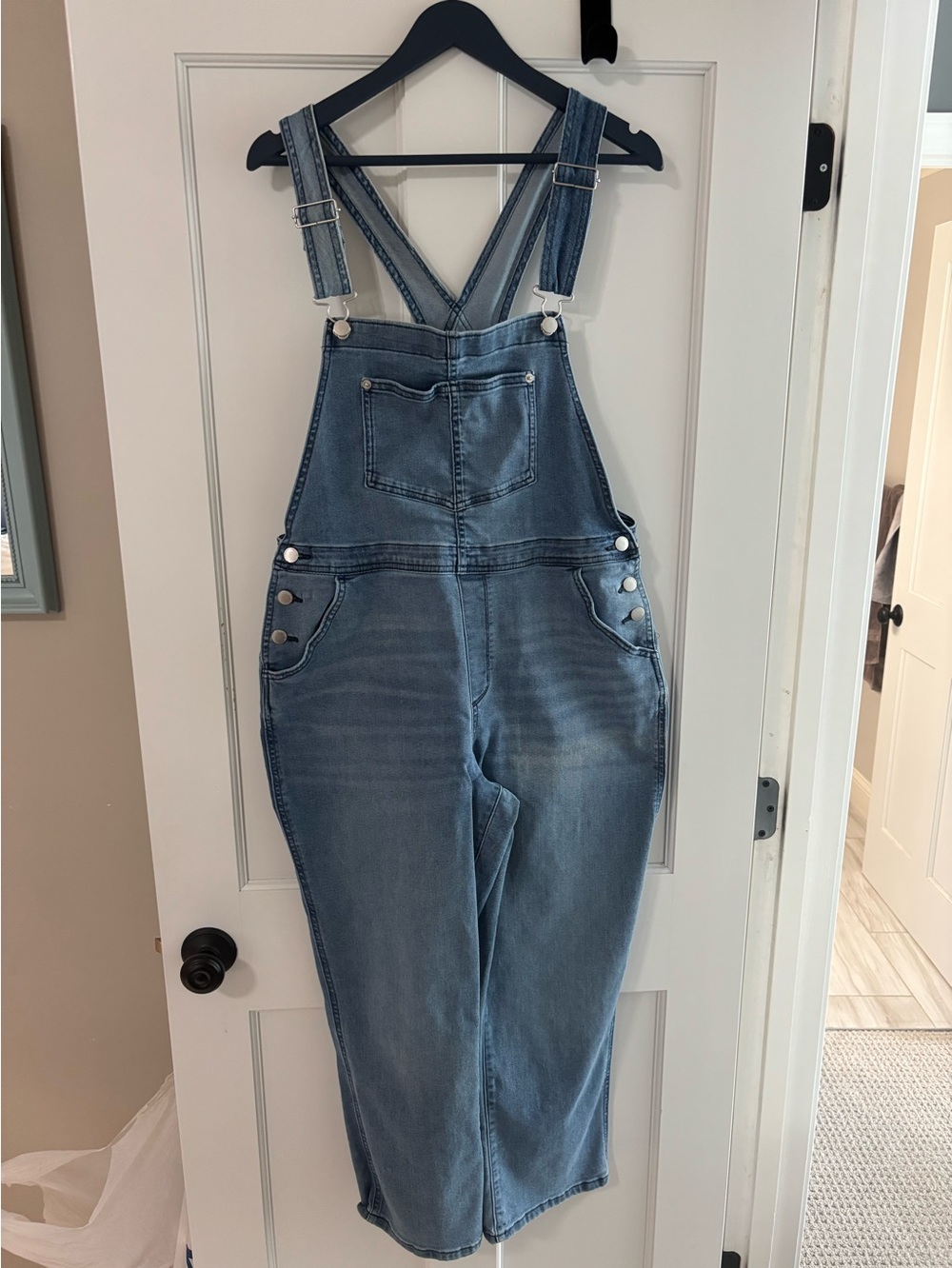 Sonoma Light Blue Denim Overalls